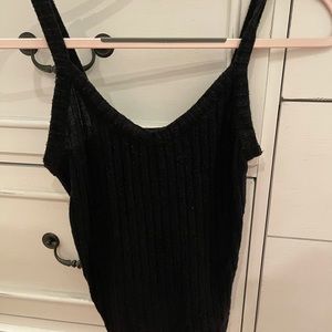 american eagle sweater tank top